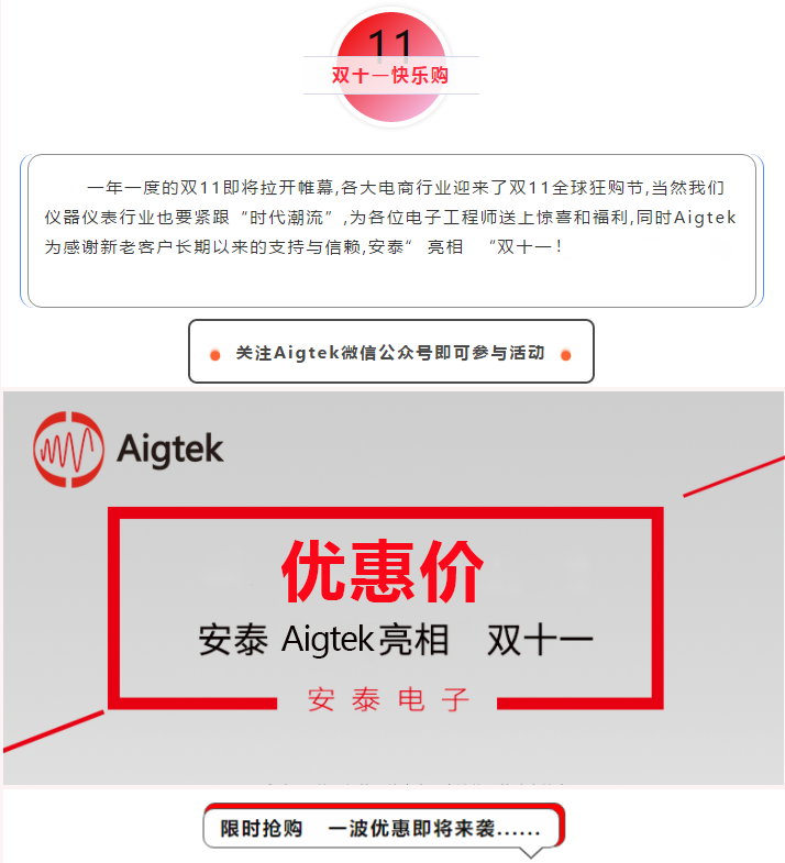 【鉅惠來襲】Aigtek功率放大器低價(jià)搶購！